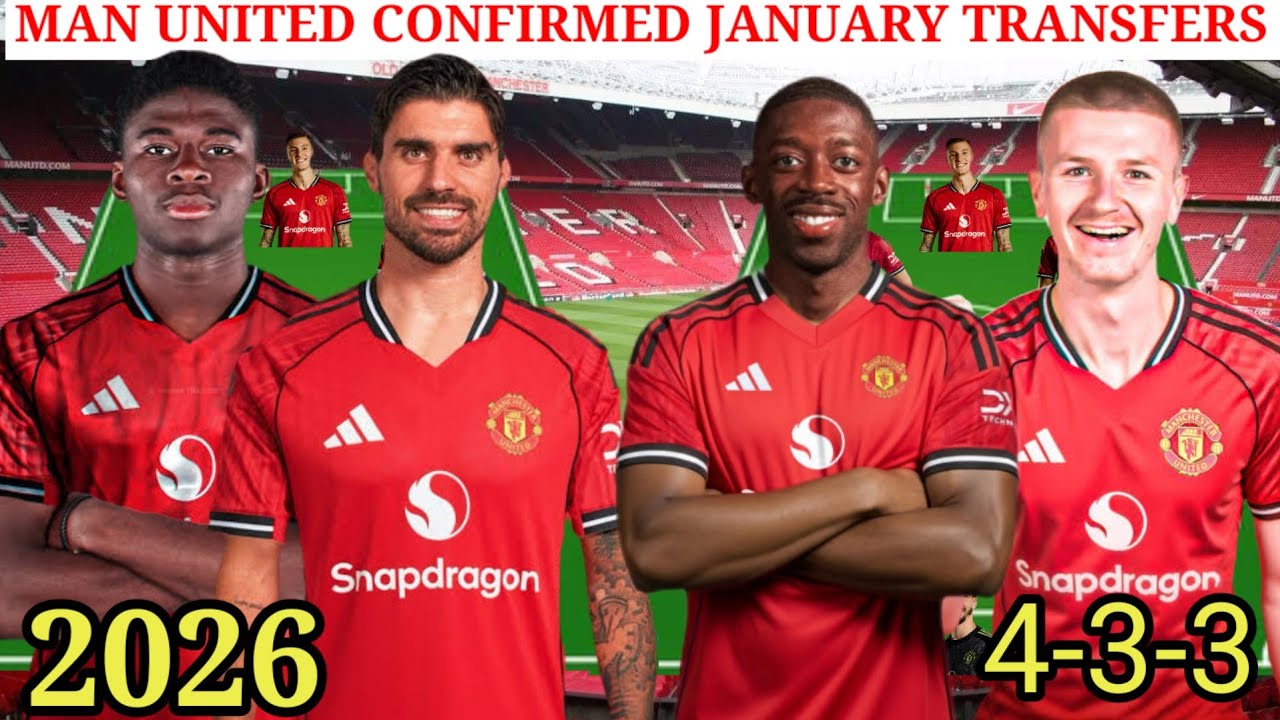 Welcome Neves, Dembele ,Wharton & Baleba ✅,MANCHESTER UNITED LINEUP / TRANSFER TARGETS UNDER  2026