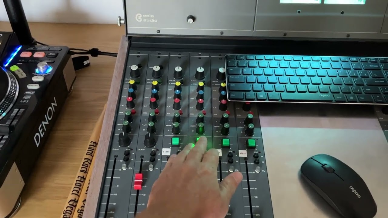 mAirlist button start on Eela S120