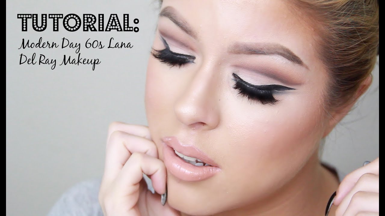 Modern Day 60s Lana Del Ray Makeup