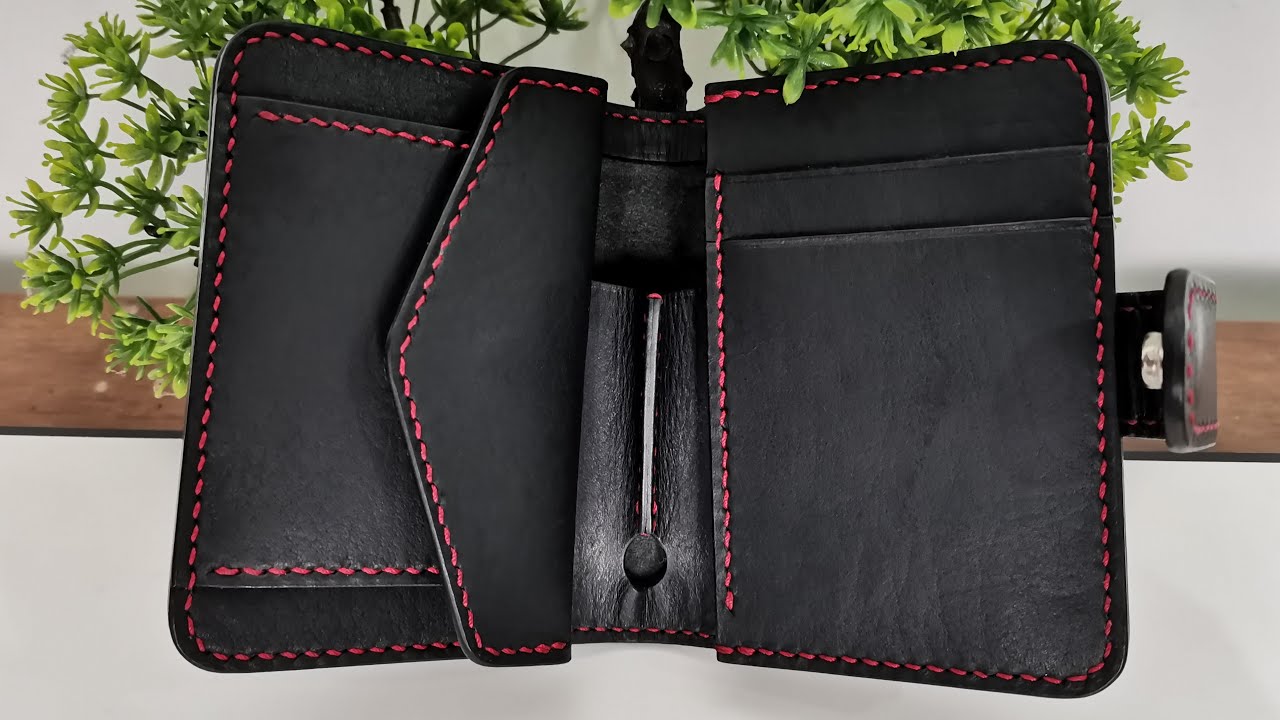 Making Leather Wallet | DIY Bifold Wallet | Free PDF Pattern