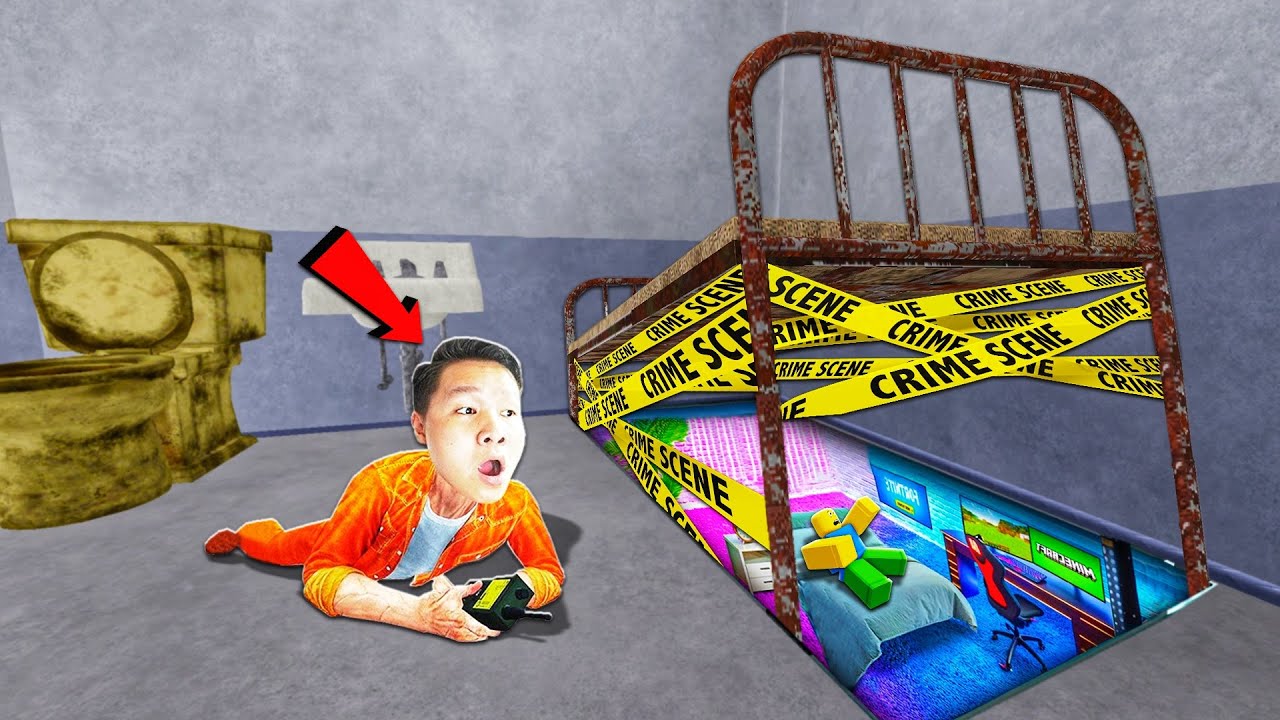 EM TRAI NOOB TÌM ĐƯỢC PHÒNG NGỦ BÍ MẬT DƯỚI SÀN NHÀ CỦA TRƯỜNG HỌC CẤP 3