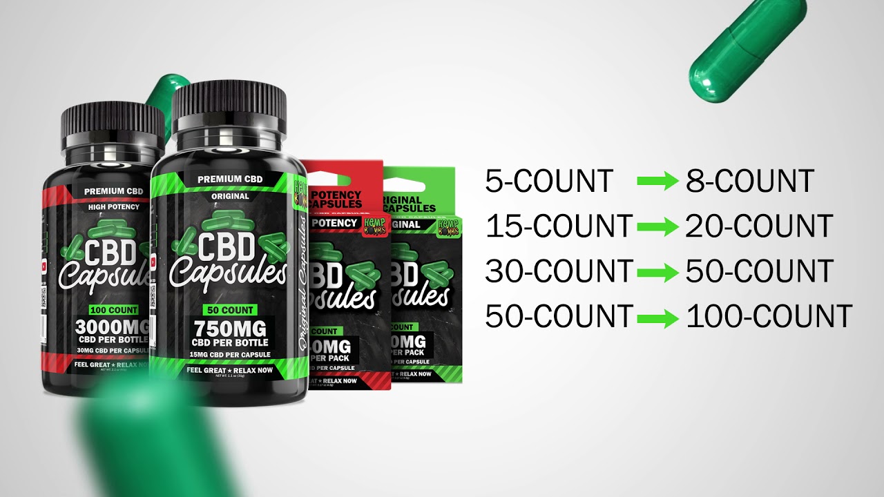 CBD Capsules |  Best CBD Capsules | CBD Oil Capsules | Hemp Bombs&reg;