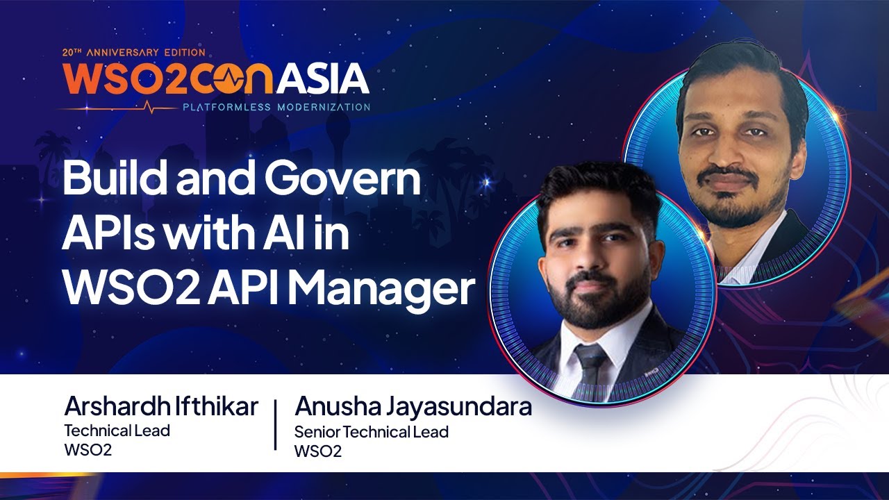 Build and Govern APIs with AI in WSO2 API Manager | WSO2Con Asia 2025