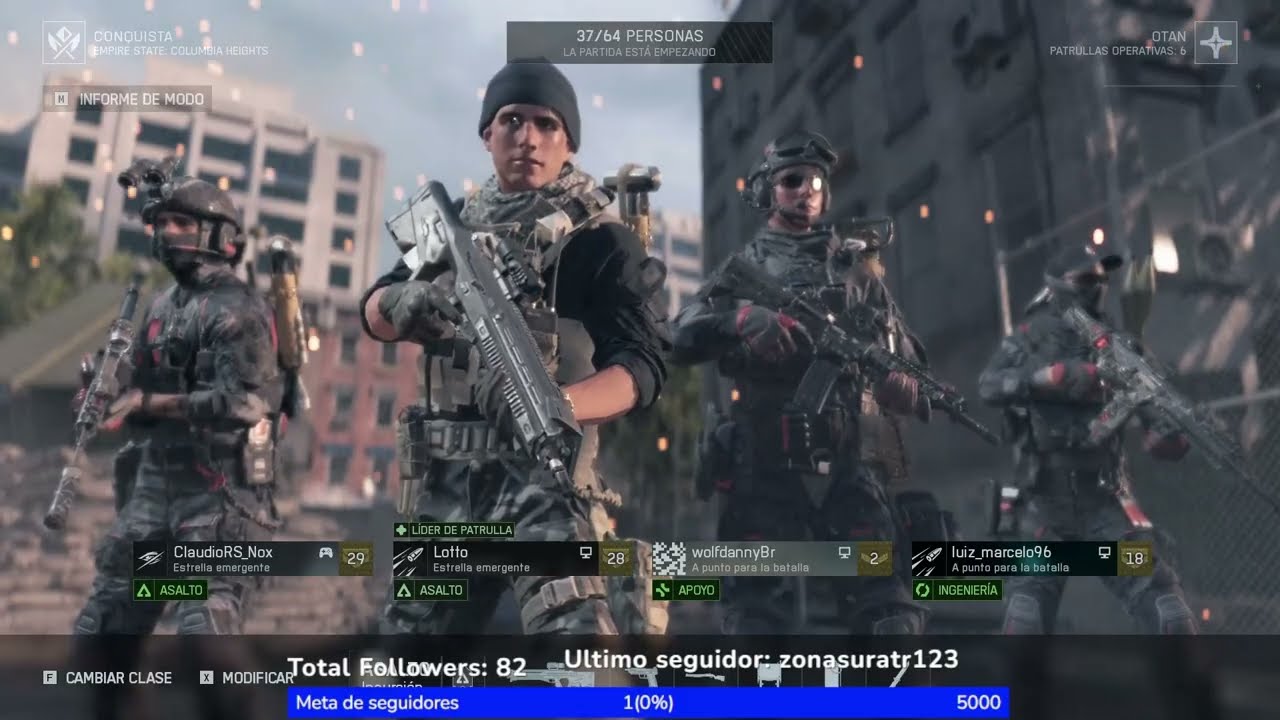 Partidita en Empire State Battlefield 6 Conquista