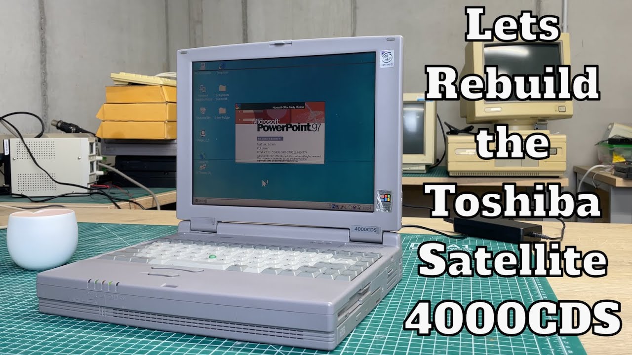 Lets rebuild the Toshiba Satellite 4000CDS
