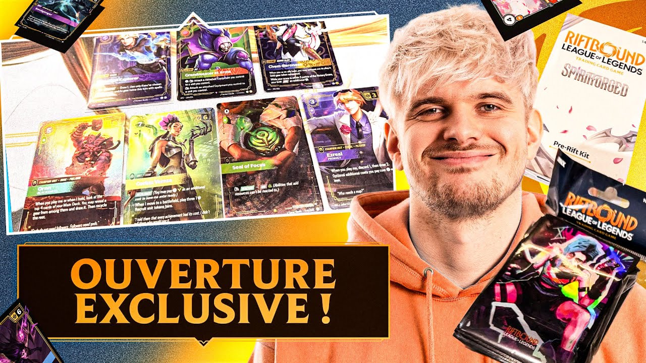 J'ai ouvert du Set 2 de Riftbound en AVANT PREMIÈRE !