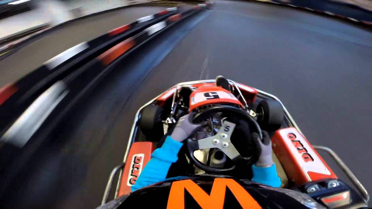 Gokart World Svenstrup, Helmetcam, GoPro