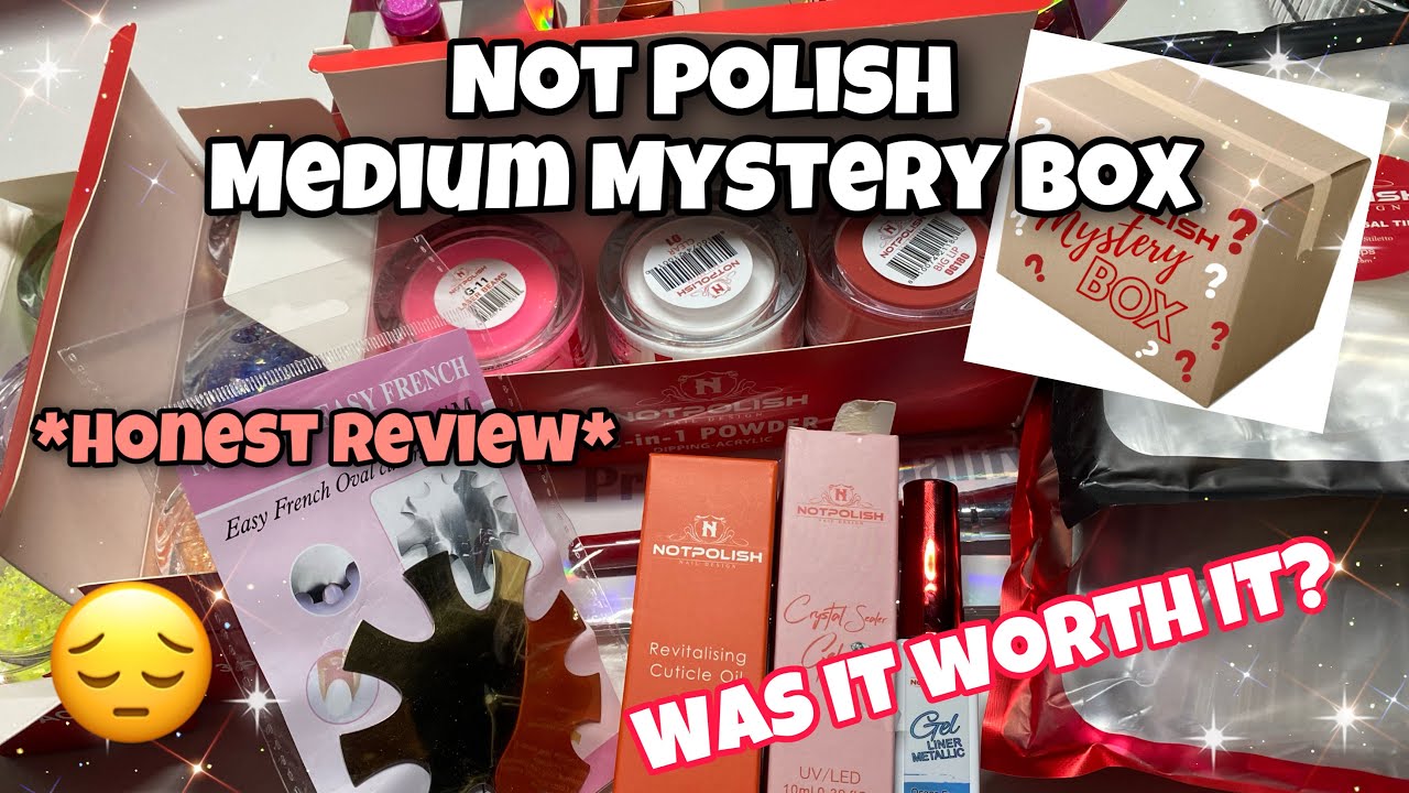 NOT POLISH MEDIUM MYSTERY BOX 2022 | WAS IT WORTH IT? | HONEST REVIEW