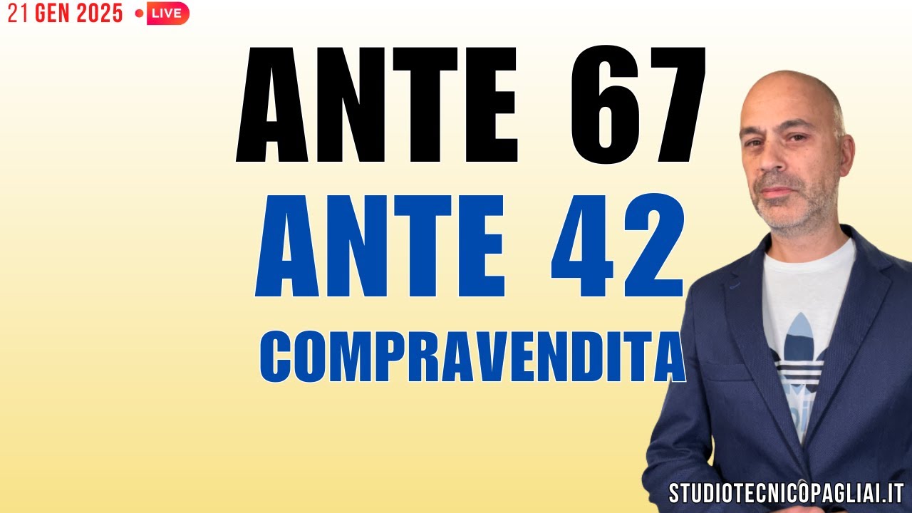 ANTE 67 E ANTE 42 atto compravendita