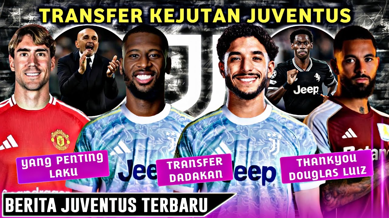 Juventus Dekati Omar Marmoush & Beto Betuncal 😱 Thankyou Douglas Luiz 🤩 Vlahovic join MU 🤔 Juventus