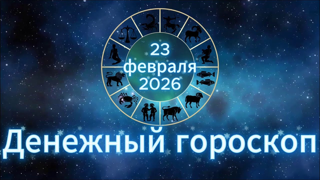 Денежный гороскоп на 23 февраля 2026 года