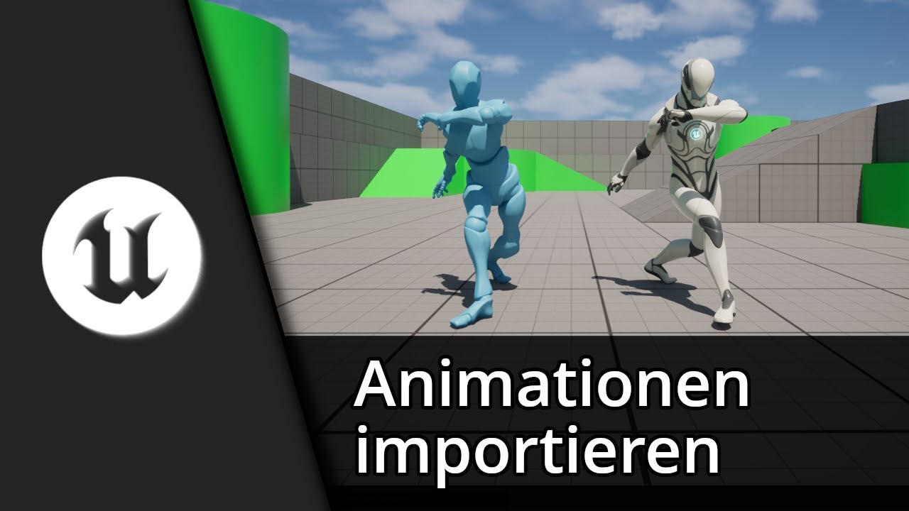 Unreal Engine Animationen importieren ✅ Unreal Engine 5  Tutorial