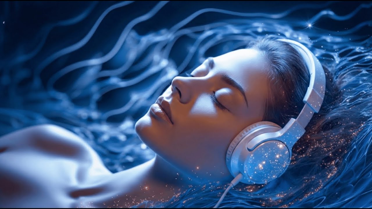 Tiefer Schlaf  | 528 Hz Heilfrequenz für den ganzen Körper, Melatonin & Gedankenruhe