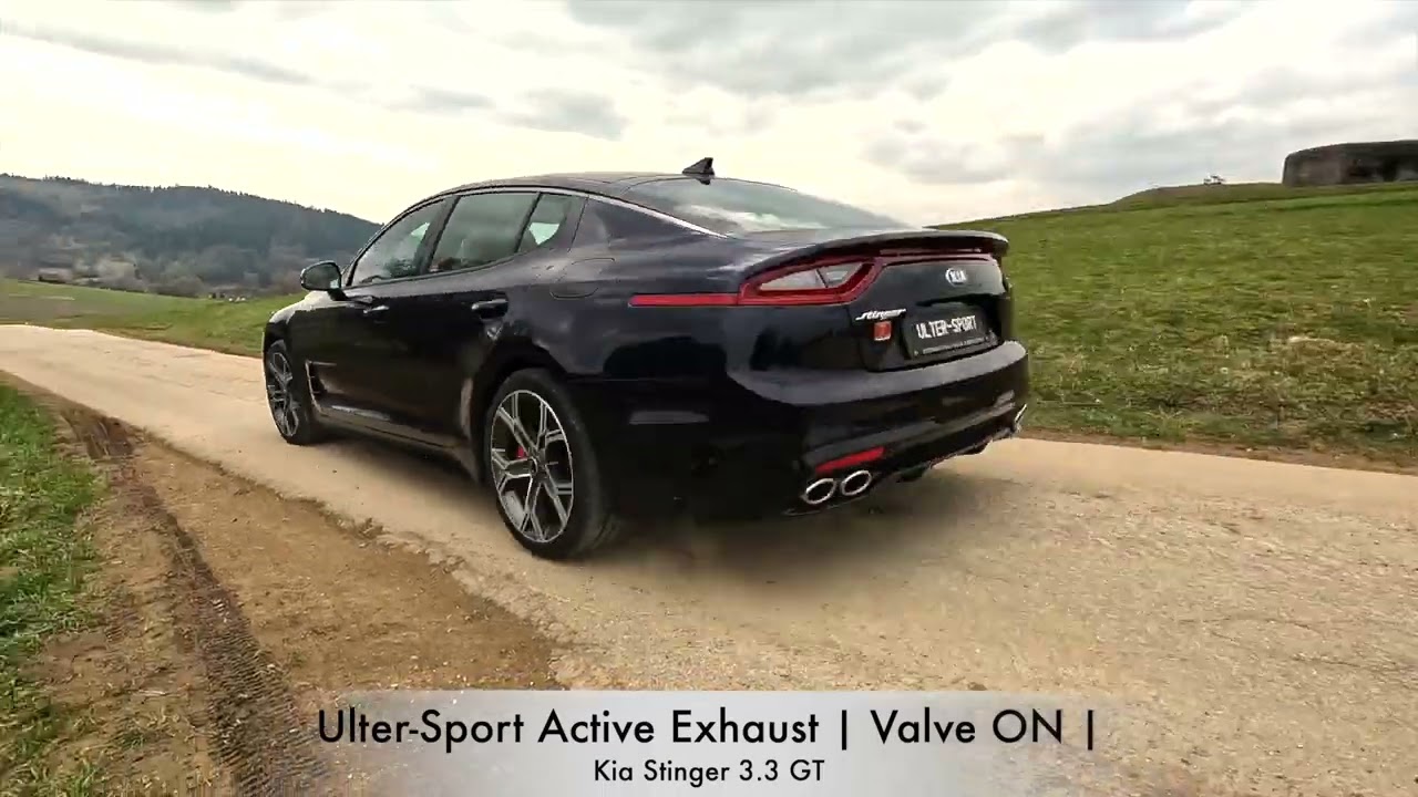 Kia Stinger 3.3GT | Ulter-Sport Active Exhaust Upgrade