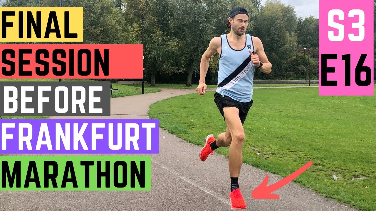 FRANKFURT MARATHON FINAL SESSION and THOUGHTS plus GARMIN VIP EVENT!