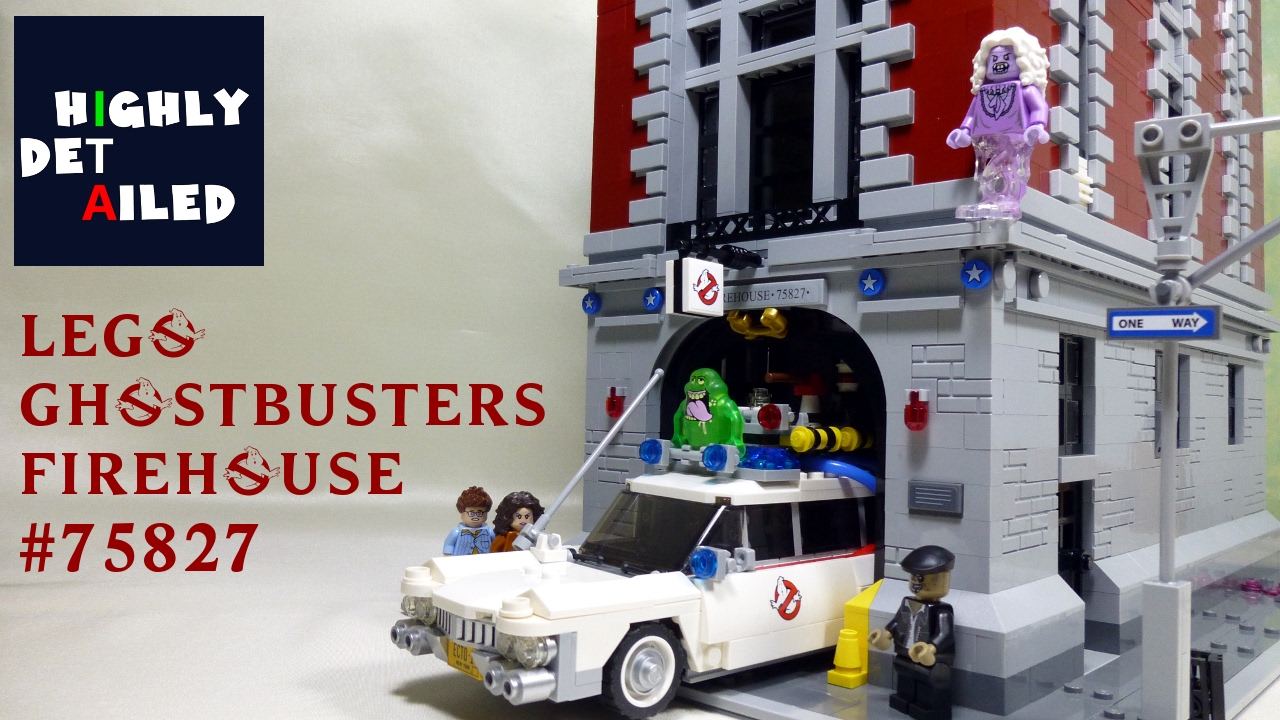 LEGO GHOSTBUSTERS CASERMA FIREHOUSE SET 75827 RECENSIONE REVIEW (ITA)