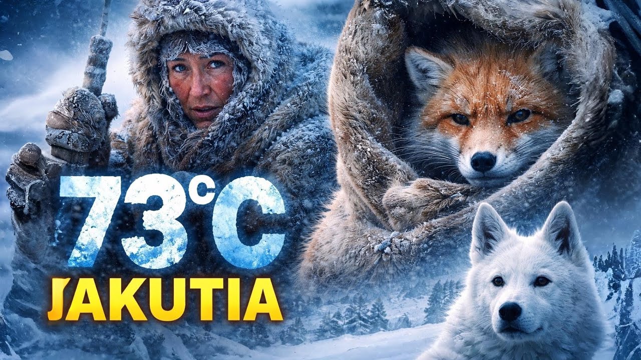 –73°C in Yakutia ❄️ | A Silent Rescue in the Coldest Place on Earth 🐺🔥