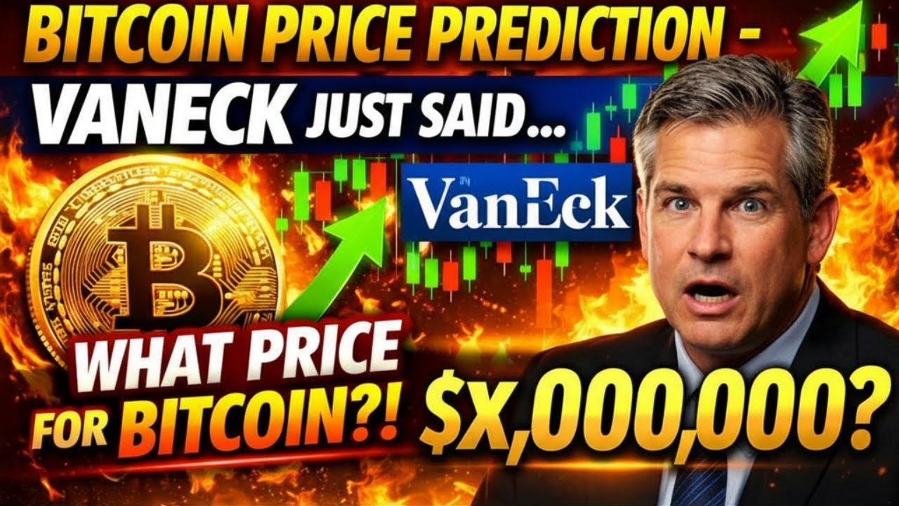 Game Changing Bitcoin Price Prediction 🚨 VanEck Just Said What Price For Bitcoin?!