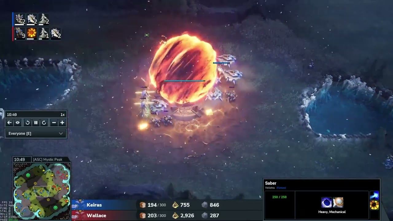 Aureil Circuit - Wallace (Cel) Vs Keiras (Cel) - Bo3