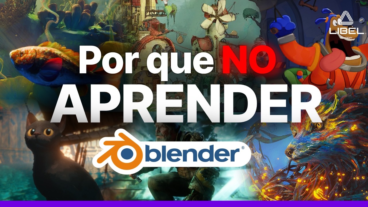 por que NO APRENDER BLENDER 4.4 en 2025, VALE LA PENA? 🤔