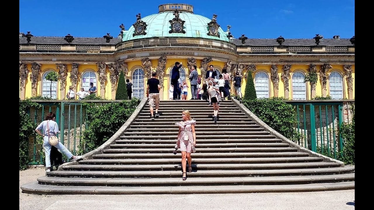 Poczdam Sanssouci Trip motocyklem Niemcy Vlog #1