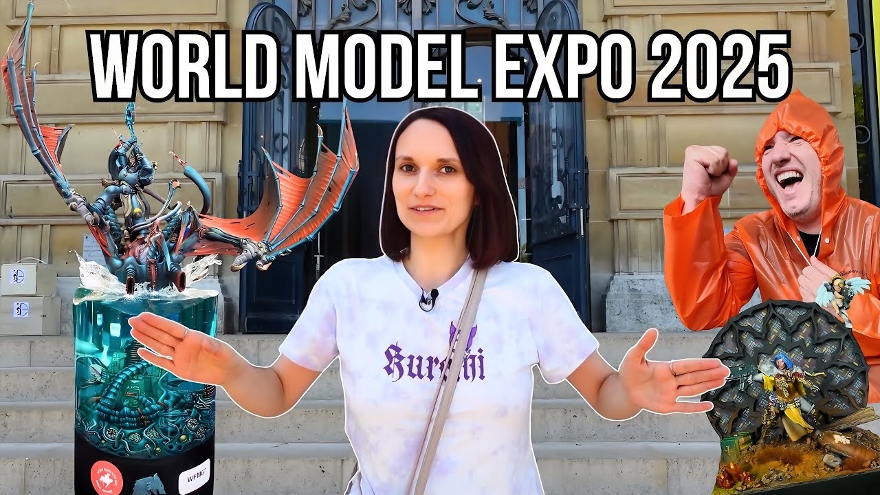 J'ai participé au PLUS GRAND CONCOURS de PEINTURE SUR FIGURINES DU MONDE... la WORLD MODEL EXPO 2025