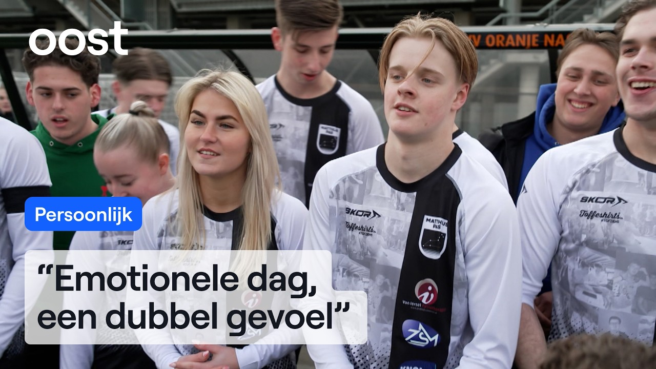 Vrienden organiseren emotionele benefietwedstrijd voor overleden Matthijs (20) | Oost