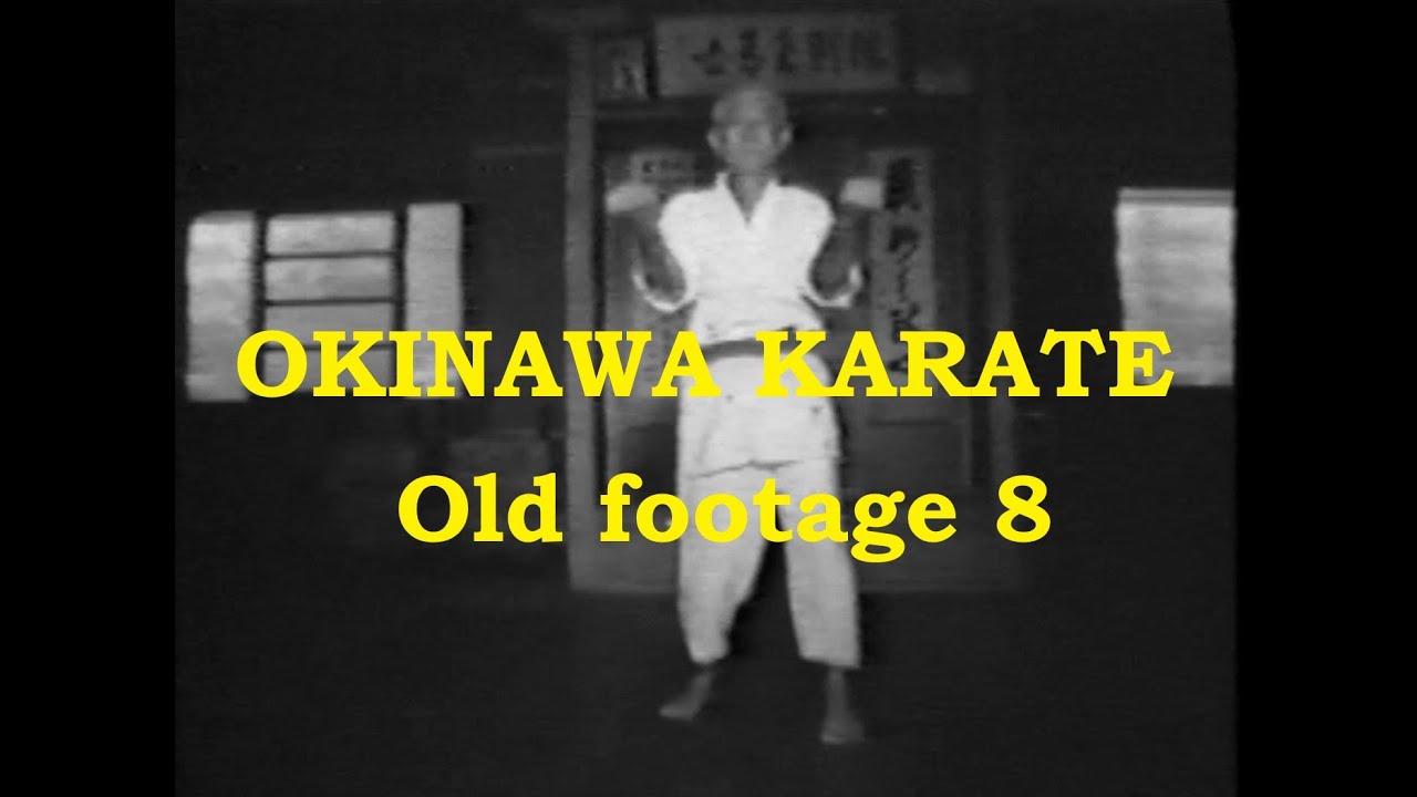 OKINAWA KARATE Old footage 8