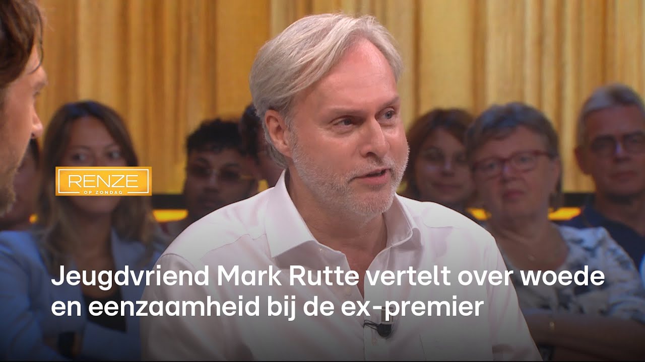 Documentaire 'Rutte' geeft een inkijkje in de emoties van onze ex-premier | RENZE OP ZONDAG