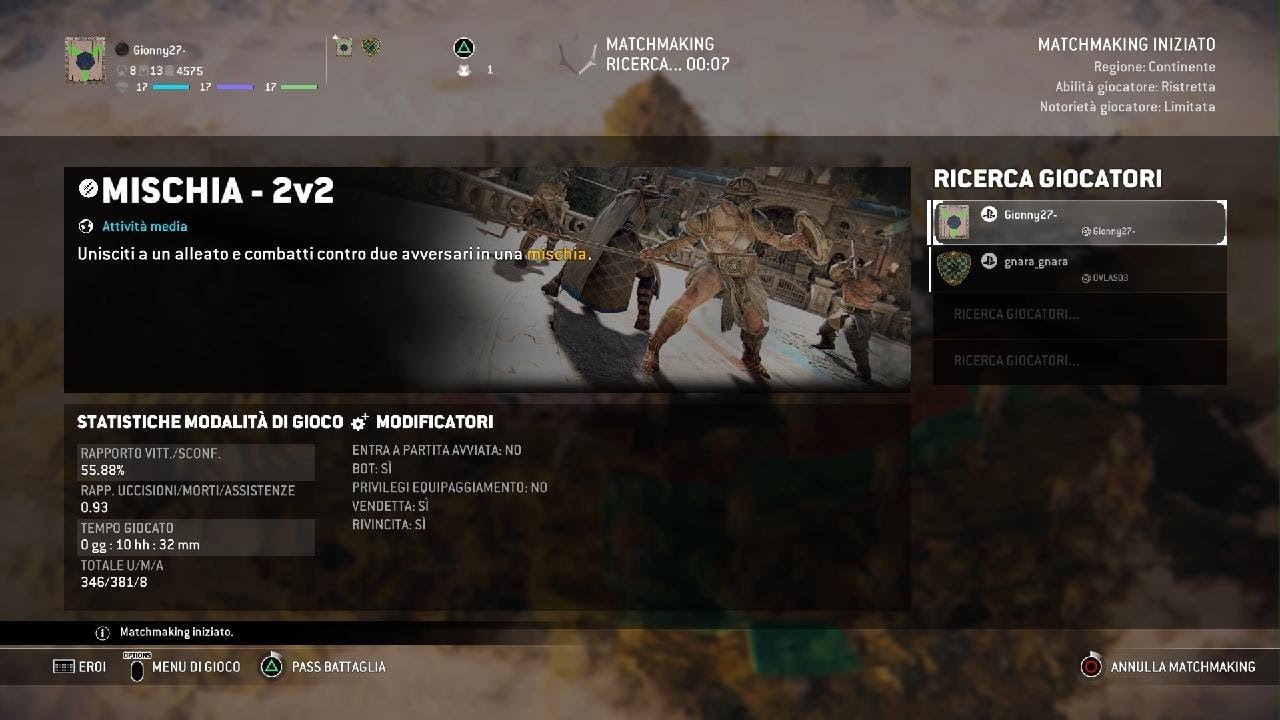 Intense fight 1vs1 For Honor