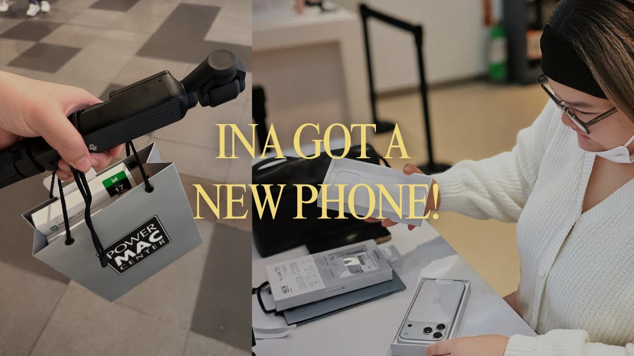 super short vlog: buying a new phone 🤍