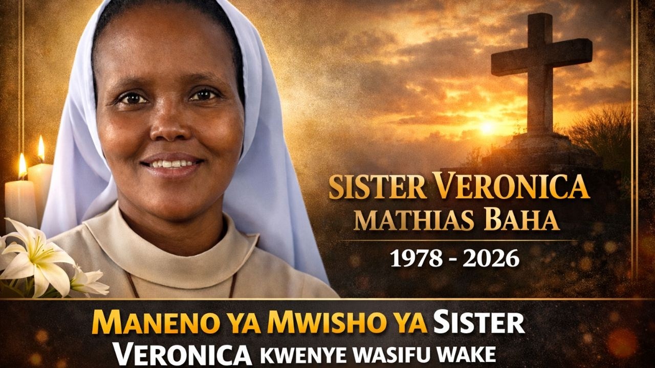 Haya hapa Maneno ya MWISHO ya Sister VERONICA kabla ya Kifo chake/Wasifu wake wasomwa/Huzuni yatanda