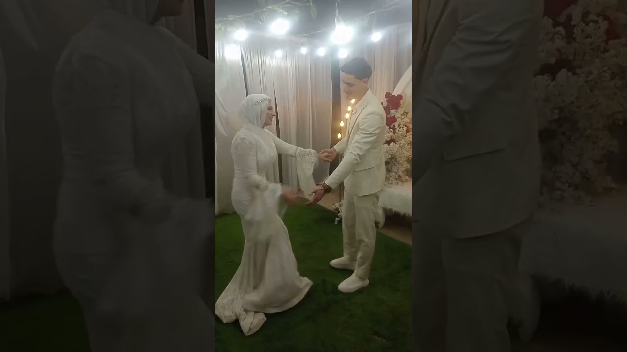 لولولولولى خطوبه 👰🤵 احلى عريس وكانت مفاجأة تحفه العريس فاجأ العروسه 💃