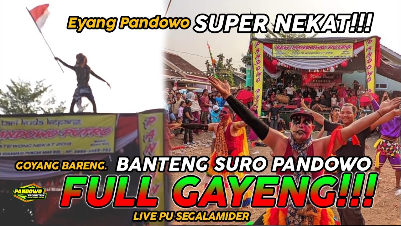 JOGET BARENG BANTENG SURO!!! | EYANG PANDOWO SUPER NEKAT..