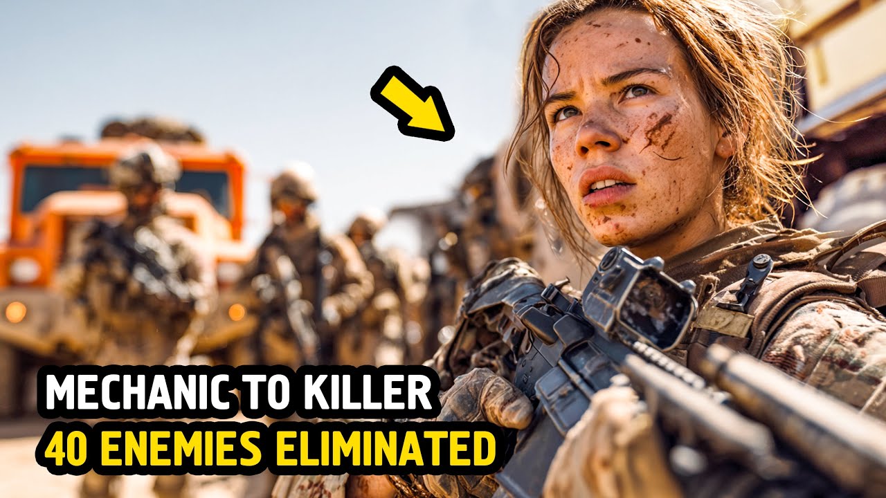 She Was Just the Base Mechanic — When SEALs Got Captured, She Eliminated 40 Enemy Fighters