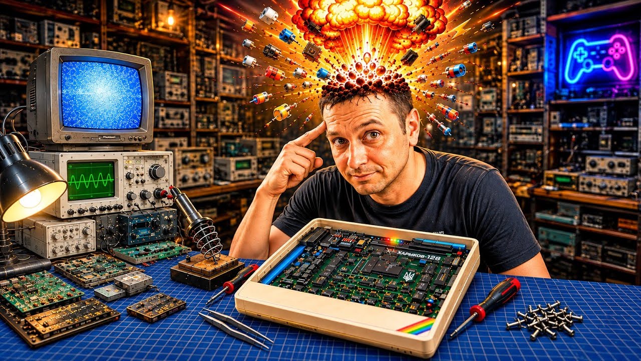 Харьков-128 rev3.0 оживляю после неудачной сборки. Часть 1