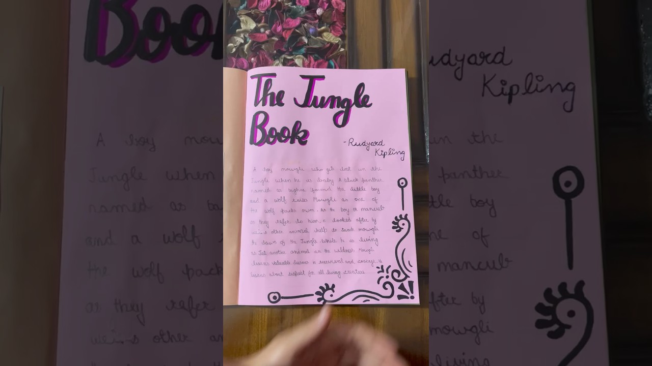 Summary on The Jungle book | summary |#project