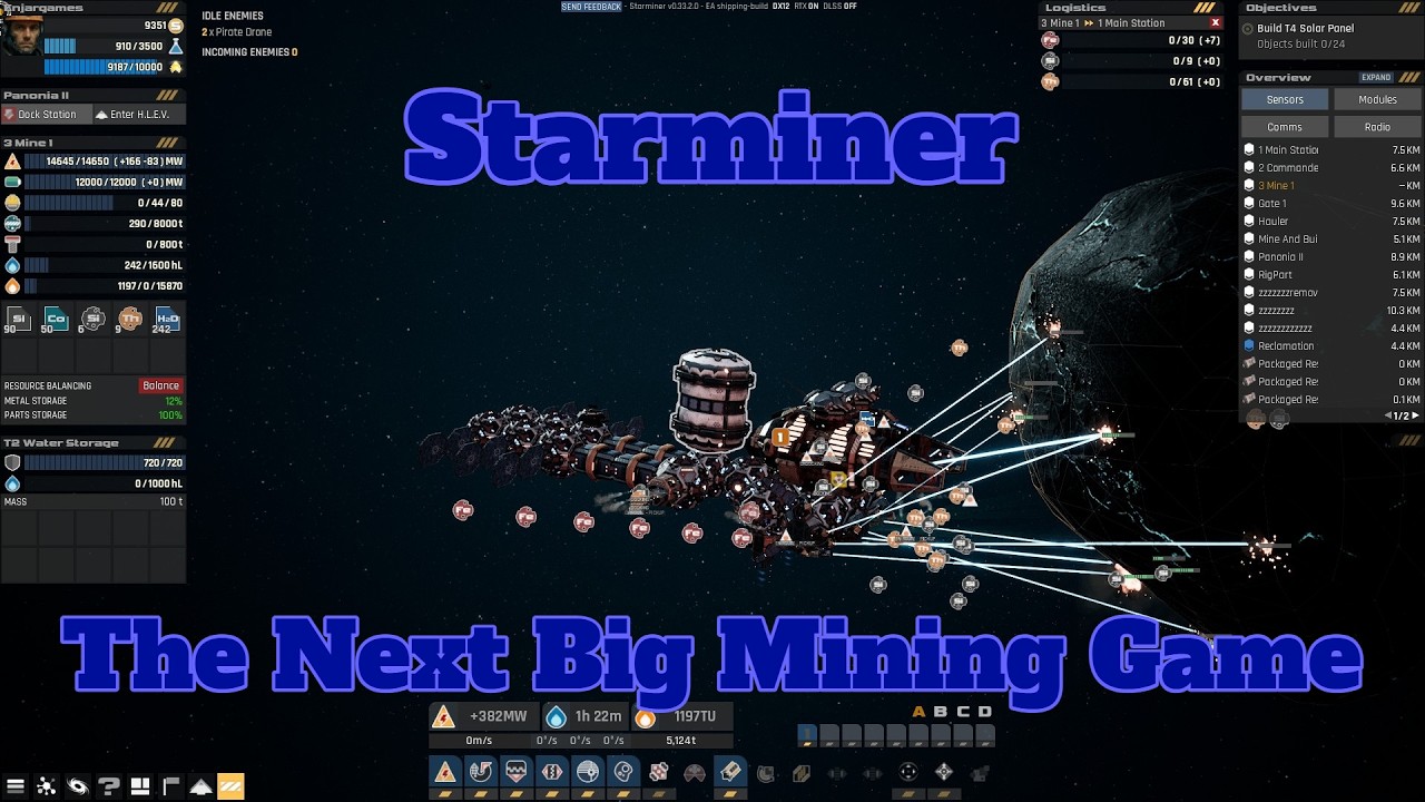 Starminer: Следующая крупная однопользовательская игра о добыче полезных ископаемых в космосе