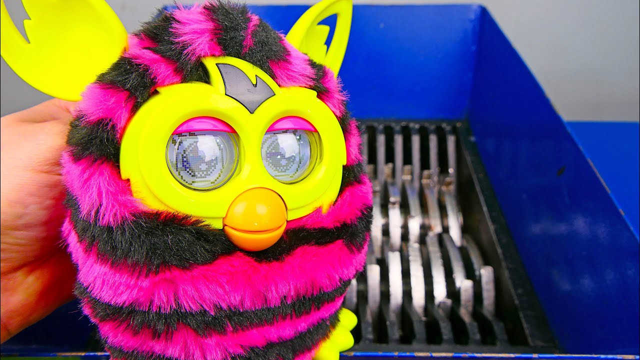 FURBY VS SHREDDER!