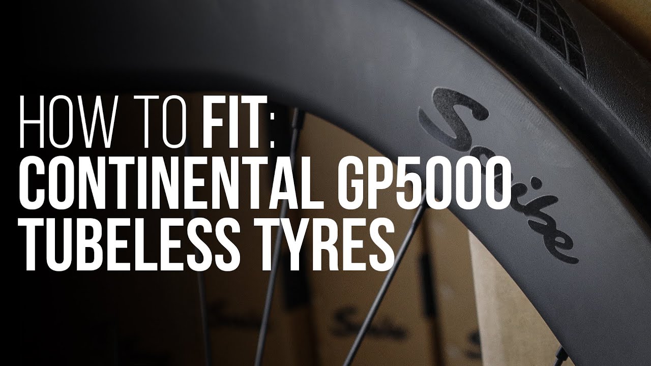 How To: Fit Continental GP5000 Tubeless Tyre