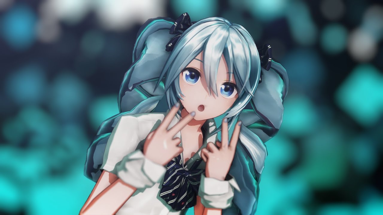【MMD】2D向/YYB式改变初音ミクJK【ELECT】