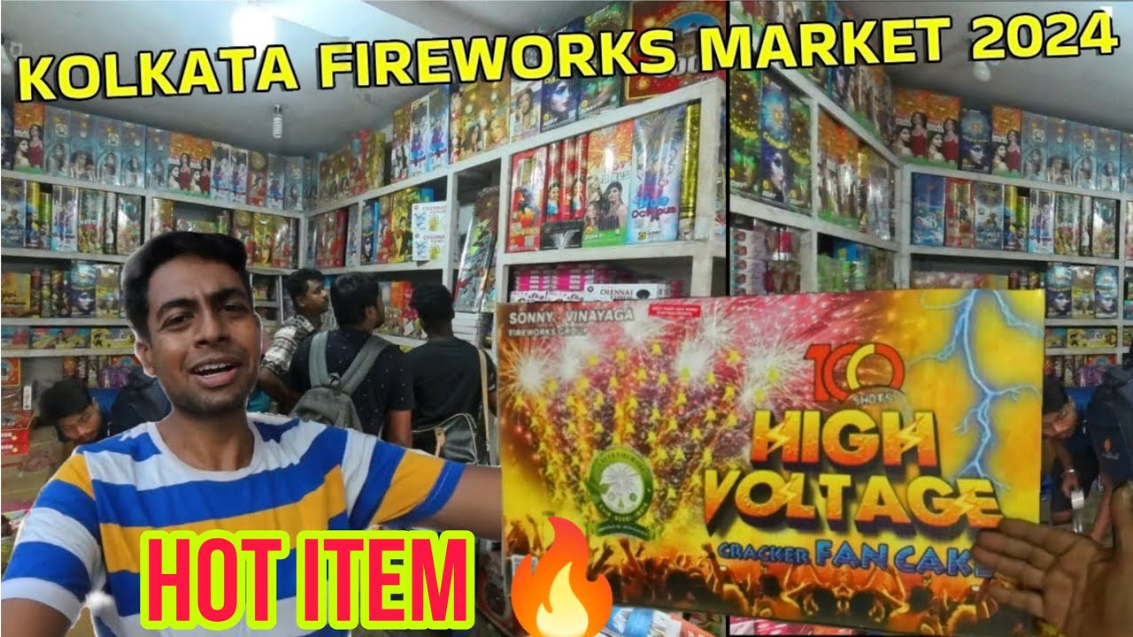 I Explore NANGI, Kolkata's WHOLESALE DIWALI Fireworks Market 2024!
