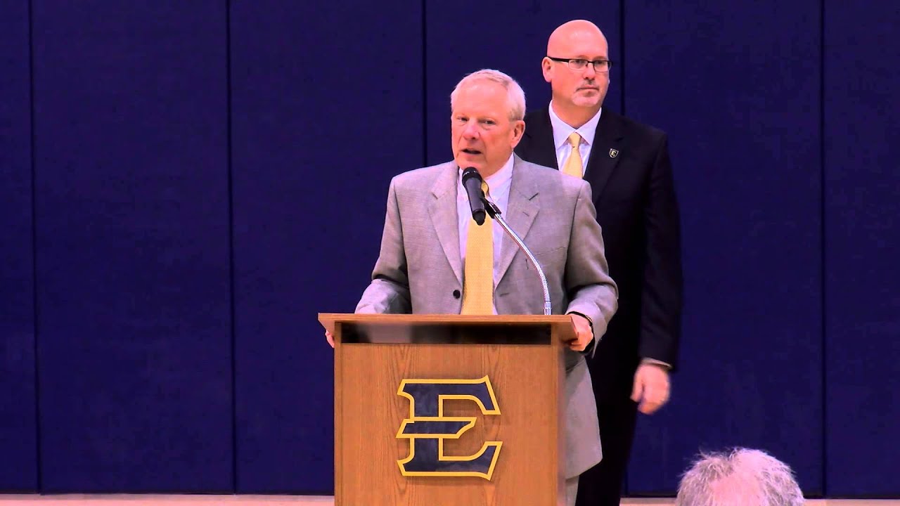 ETSU Men's Basketball Coach Steve Forbes Press Conference