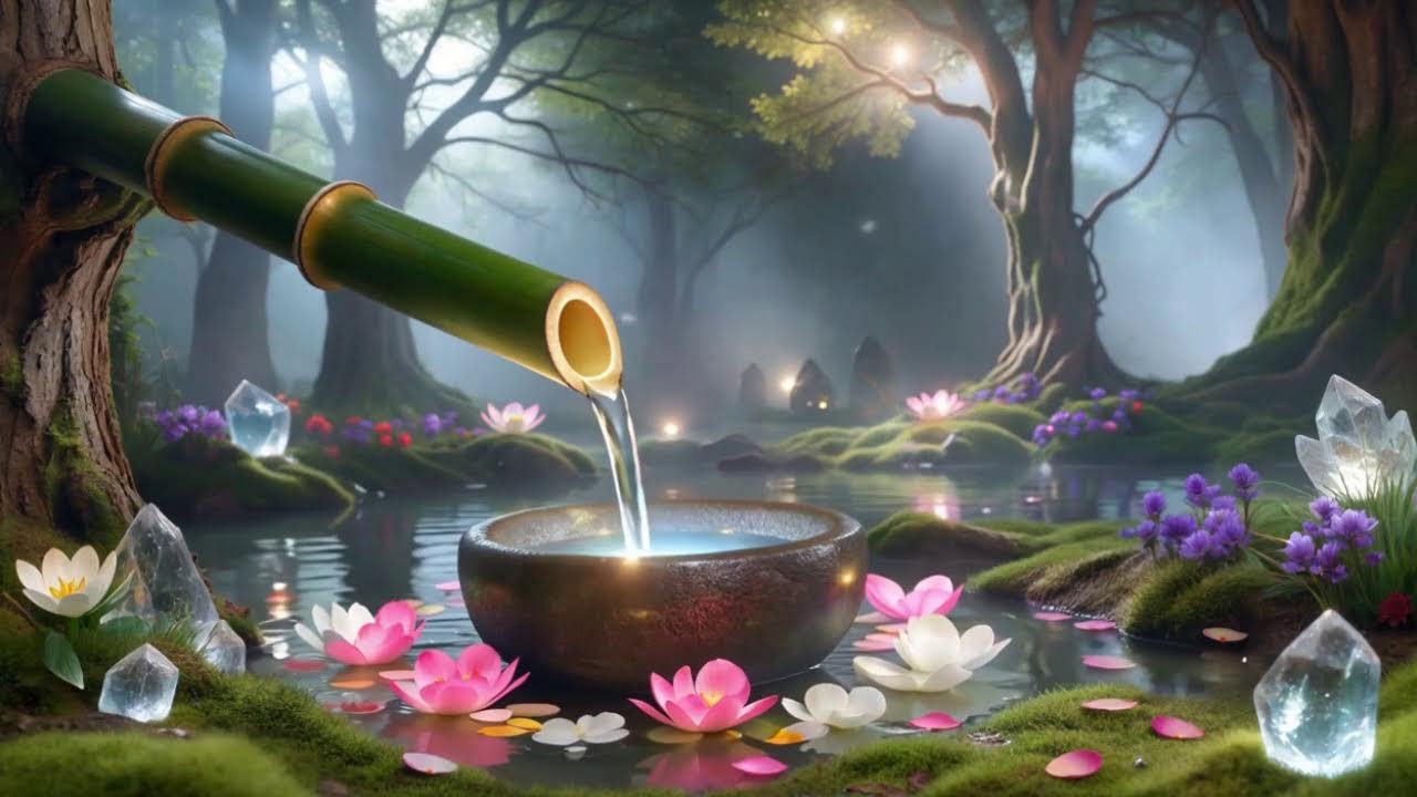 Healing Sleep Music 🌿 Water Sound, Calming Music, Deep Sleep. Stop Overthinking and Eliminate Stress