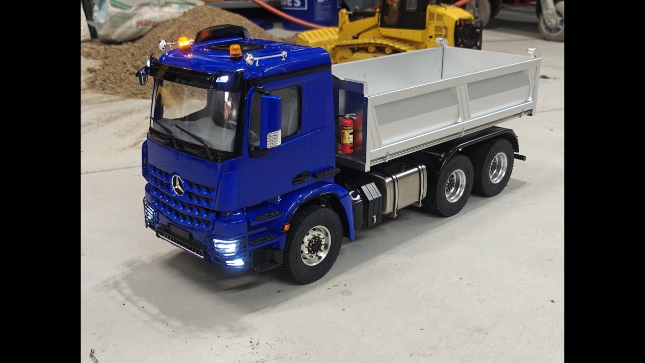Toucan 3348 Mercedes Arocs 6x6 1/14 scale hydraulic dump truck