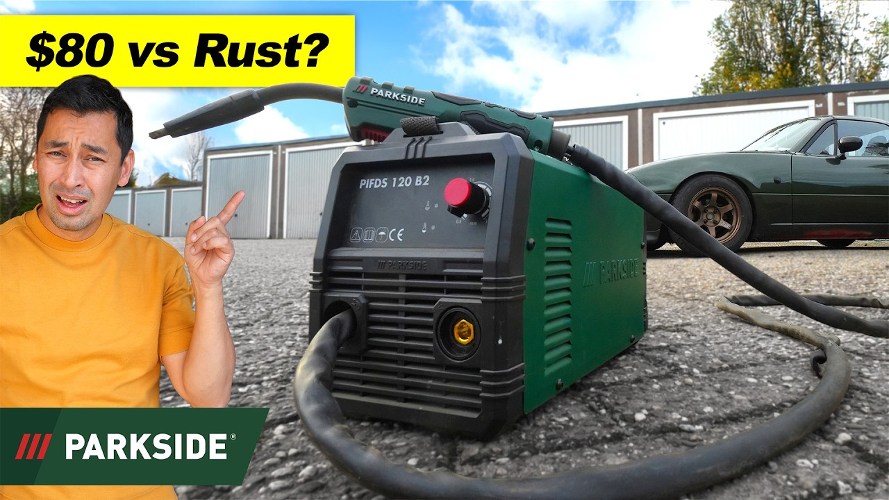 Can the Cheapest Parkside Welder Save My Rusted Car?