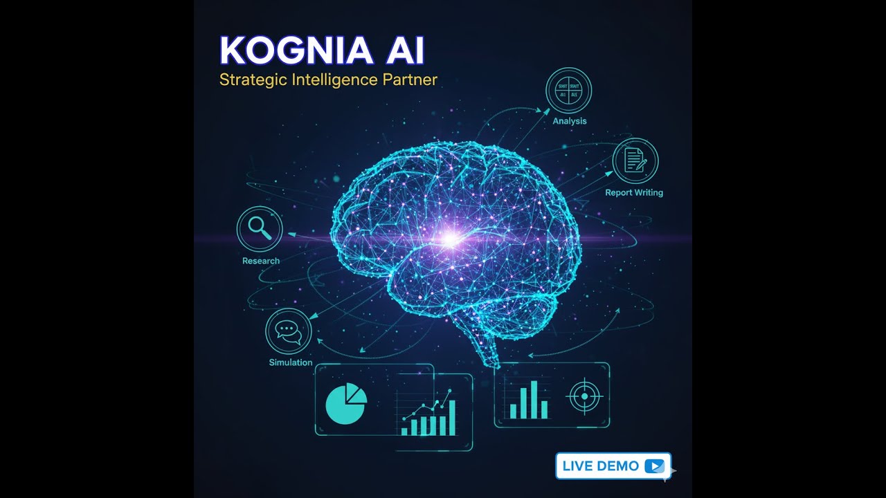 Meet Kognia AI: Your Autonomous Strategic Intelligence Suite (Powered by Agentic AI) 🤖📈
