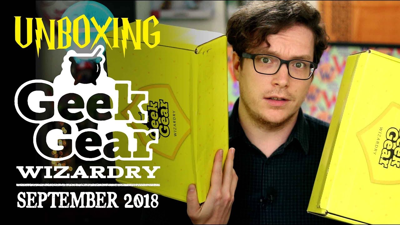 Распаковка Geek Gear Wizardry (Пуффендуй) + РОЗЫГРЫШ! Сентябрь 2018