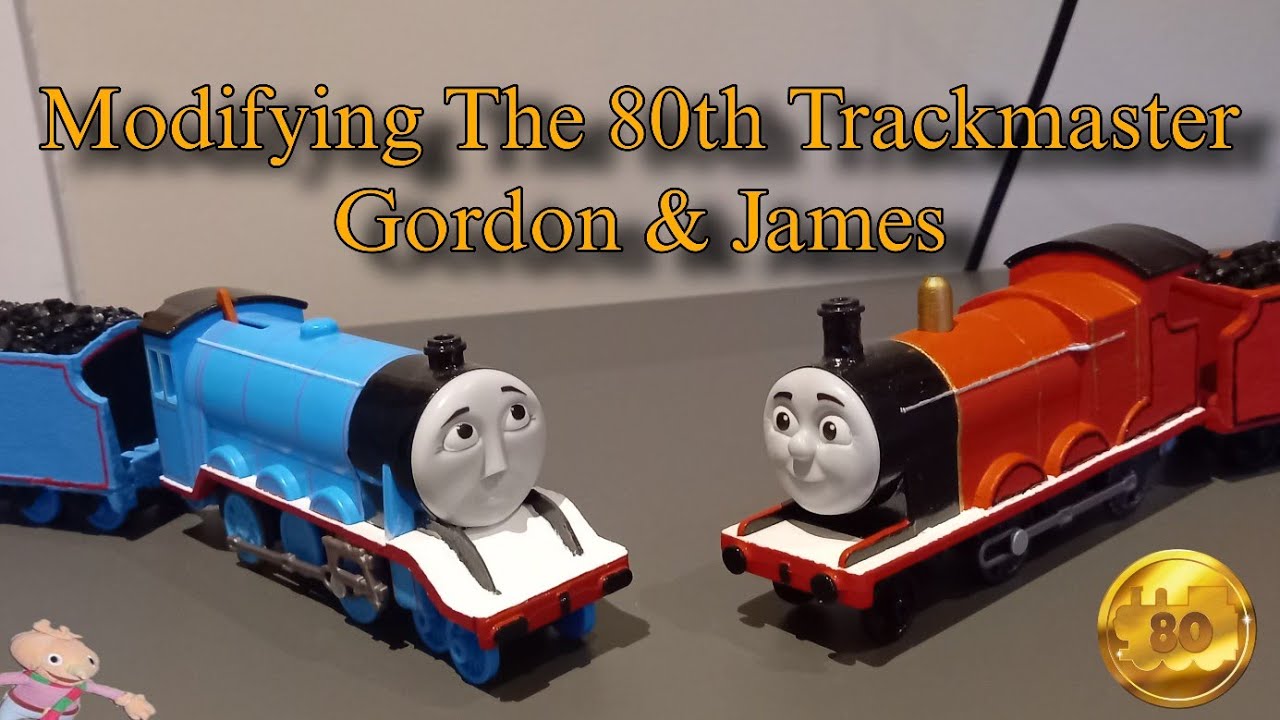 Модификация модели Trackmaster 80th King Gordon & James (Trackmaster Customs)