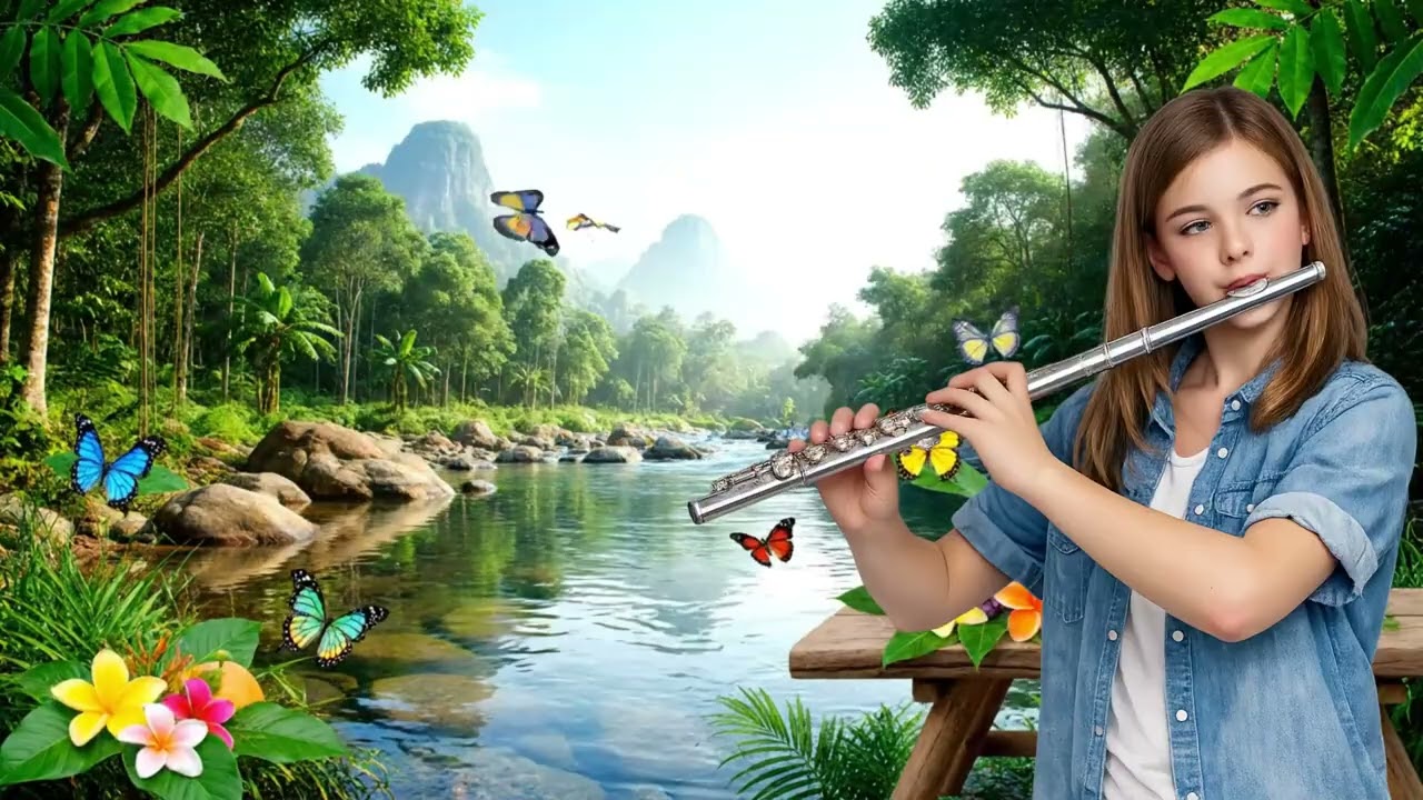 relaxing music with flute as main instrument